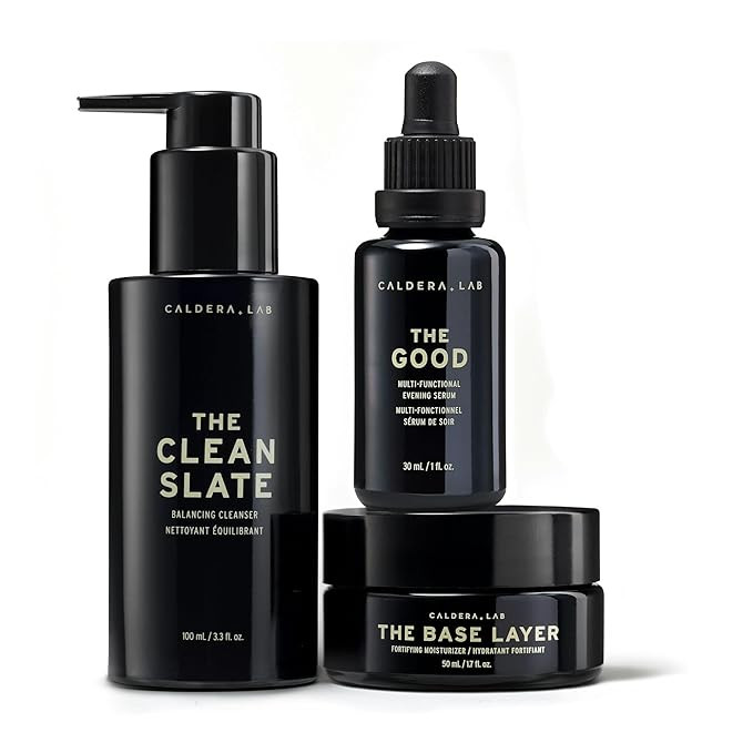 Caldera + Lab The Regimen, Vegan Skin Care Bundle: Gentle Foaming Cleanser, Ultra-Hydrating Moist... | Amazon (US)