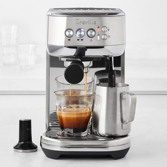 Breville Bambino Plus Espresso Machine, Stainless-Steel | Williams-Sonoma