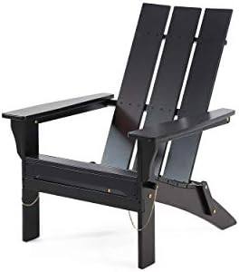 Christopher Knight Home 312650 Aberdeen Outdoor Contemporary Acacia Wood Foldable Adirondack Chair,  | Amazon (US)