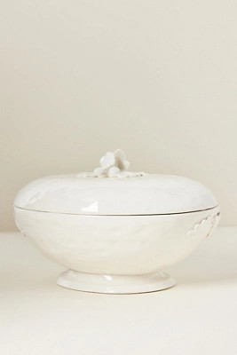 Oak Leaf Stoneware Tureen | Anthropologie (UK)