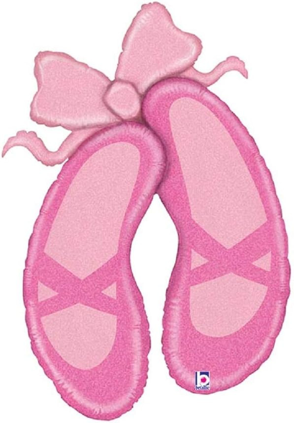 Betallic 40" Ballet Slippers Foil Balloon, Multicolor | Amazon (US)