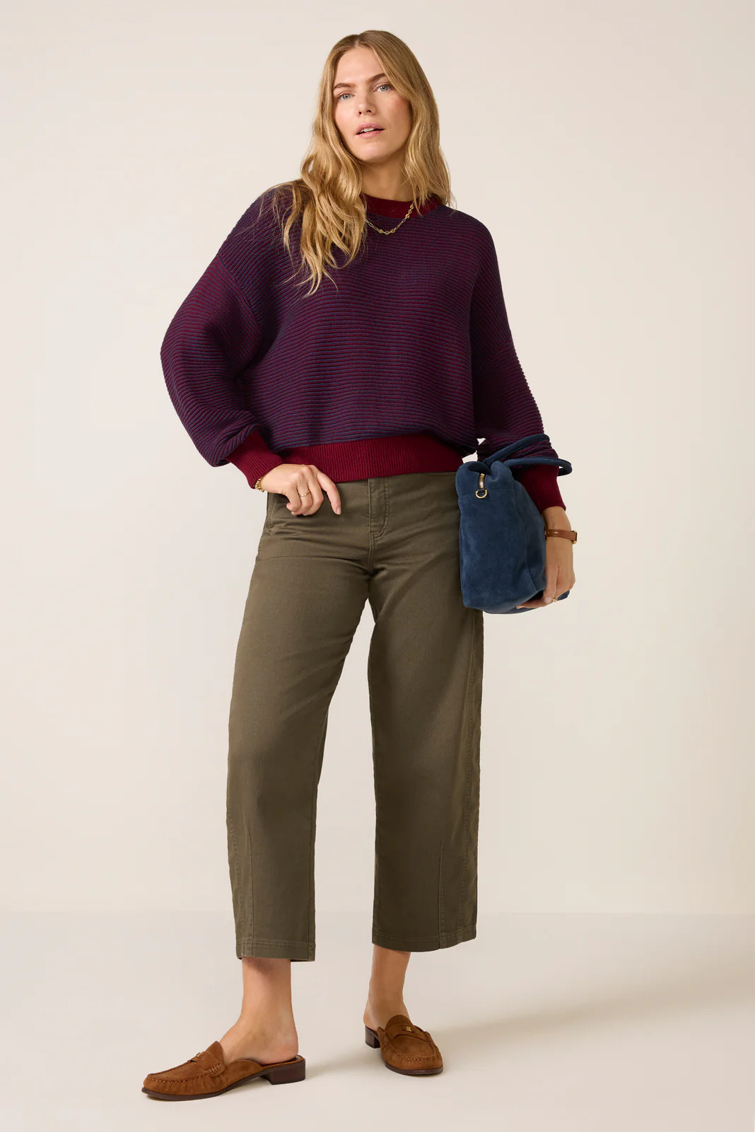 Ottoman Crew Sweater | Evereve