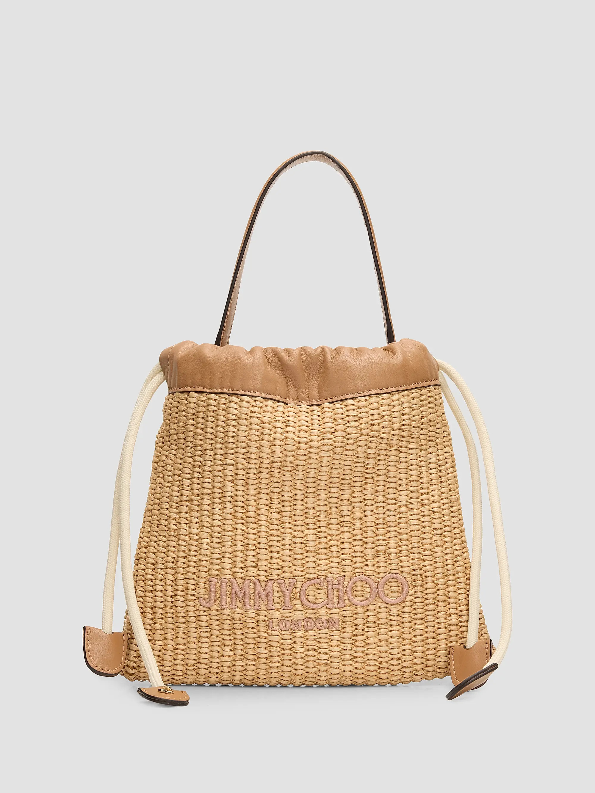 Raffia Drawstring Pouch | Saks Fifth Avenue