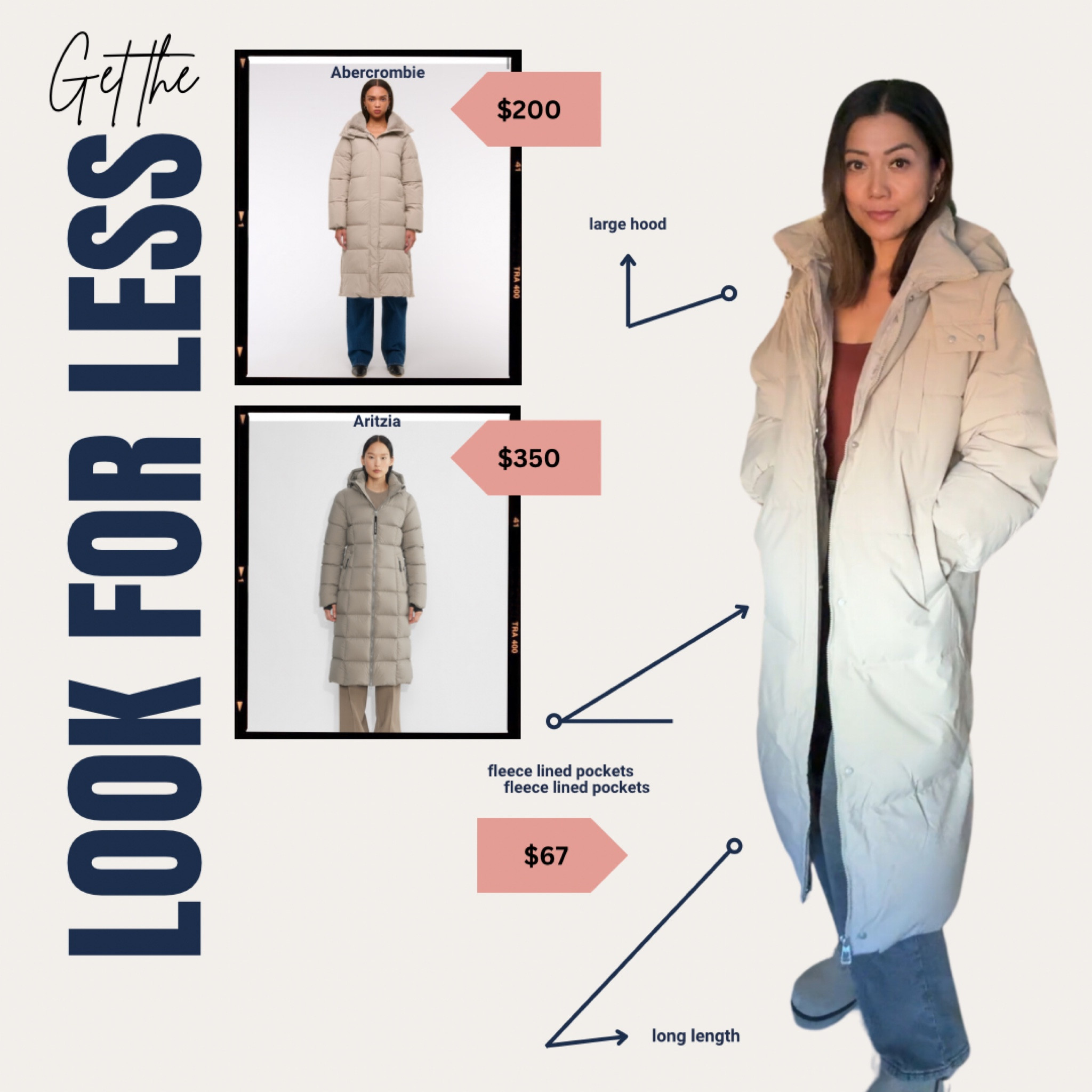 Long puffers are definitely on trend this season! But you don’t have to spend hundreds on one 😉 This long puffer jacket is soooo warm, water repellent, and stain resistant. It gives the same vibes as the more expensive ones but for wayyyy less ✨ 

Get an additional 17% off when you click the coupon before checkout!

Long puffer jacket, winter jacket, winter fashion, cozy jacket

#LTKCyberWeek #LTKSaleAlert #LTKSeasonal