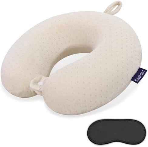 Memory Foam Neck Pillow Comfortable Travel Neck Pillow Neck and Head Support Lightweight Portable... | Amazon (US)