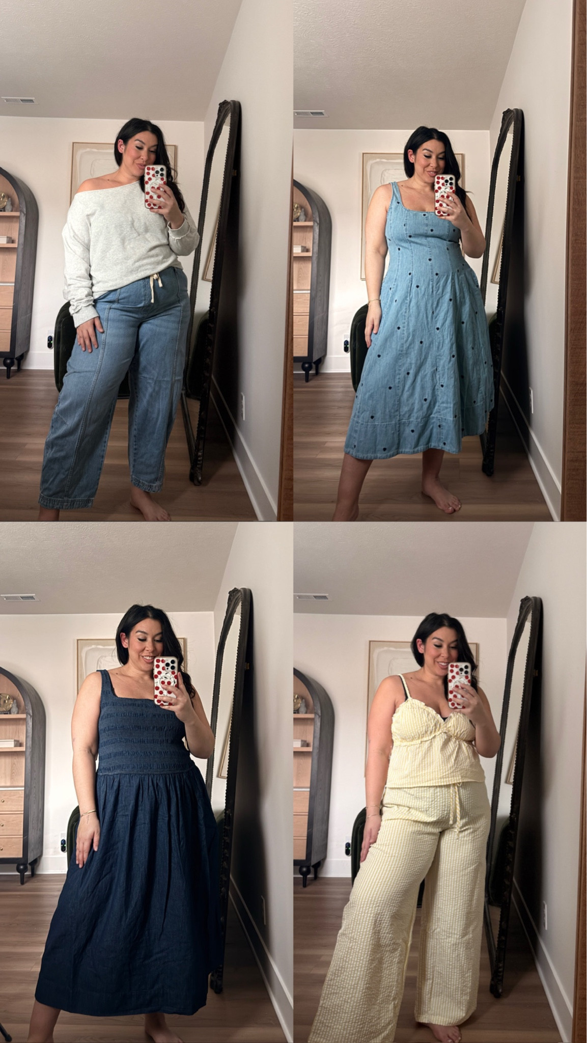Midsize Walmart haul! These are all fantastic pieces for great prices! Size 16 | postpartum try on! Size xxl 
- 
- 
- 
Walmart midsize, midsize try on, midsize haul, postpartum, dress, loungewear, spring set, yellow, blue, denim 

#LTKootd #LTKSeasonal #LTKMidsize