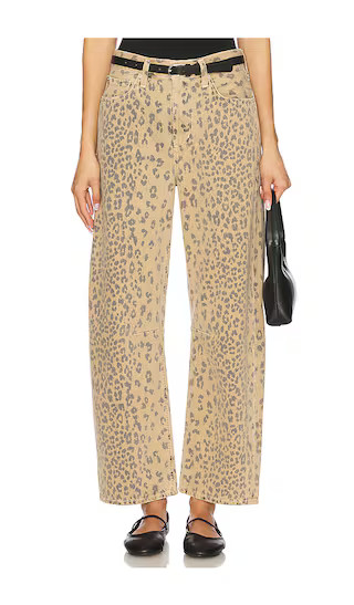 Citizens of Humanity Miro Relaxed Jeans in Natural Cheetah from Revolve.com | Revolve Clothing (Global)