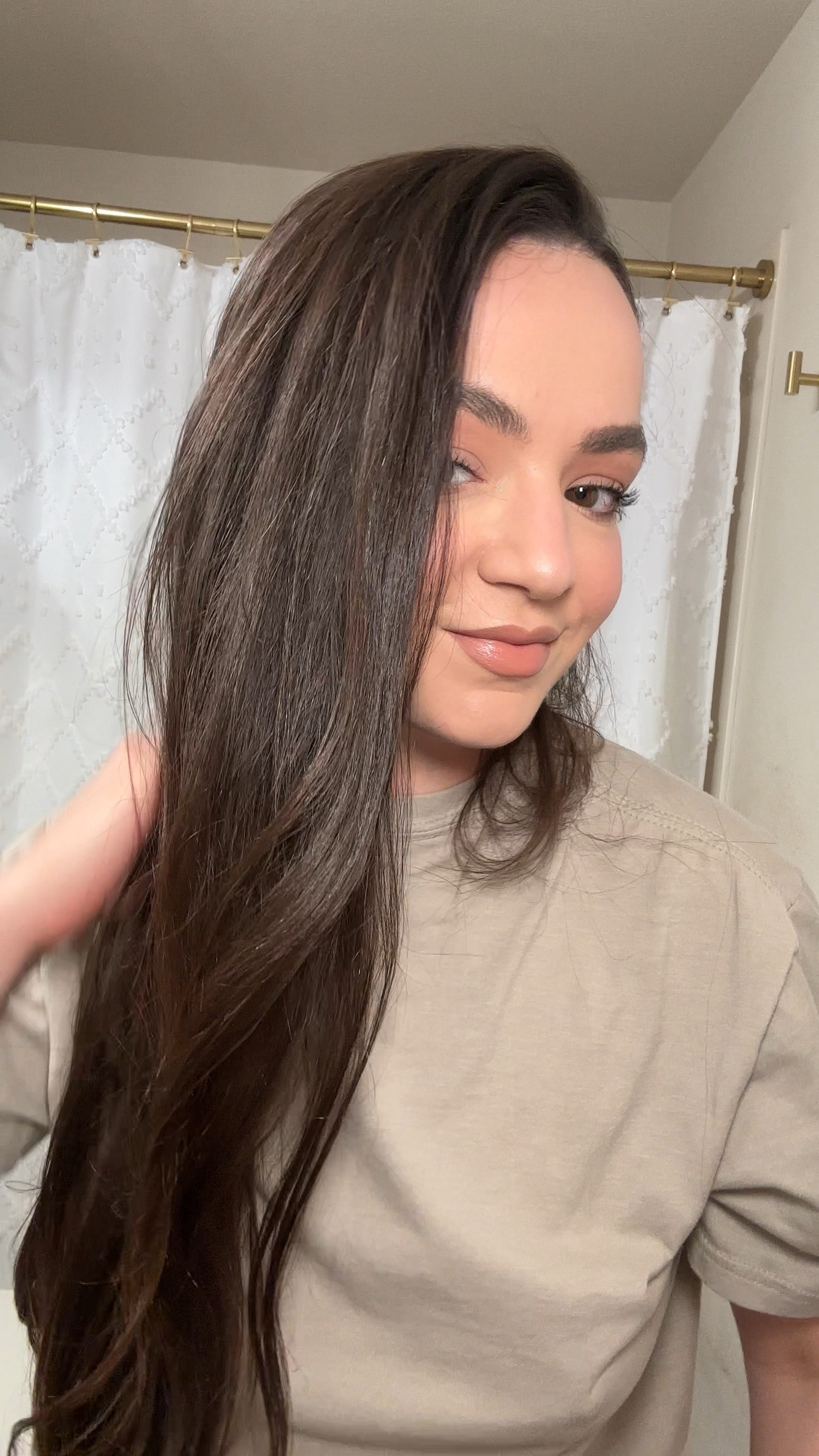 This hair oil makes my hair smell amazing and adds the perfect amount of shine. Beauty products. Hair care. Hair oil. Shiny hair. Gifted by vegamour  

#LTKbeauty #LTKVideo #LTKfindsunder50