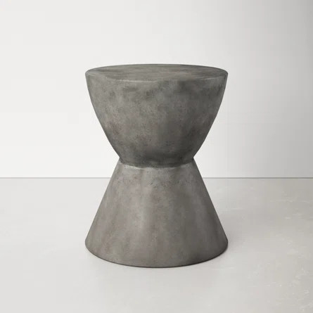 Neil Concrete Accent Stool | Wayfair North America
