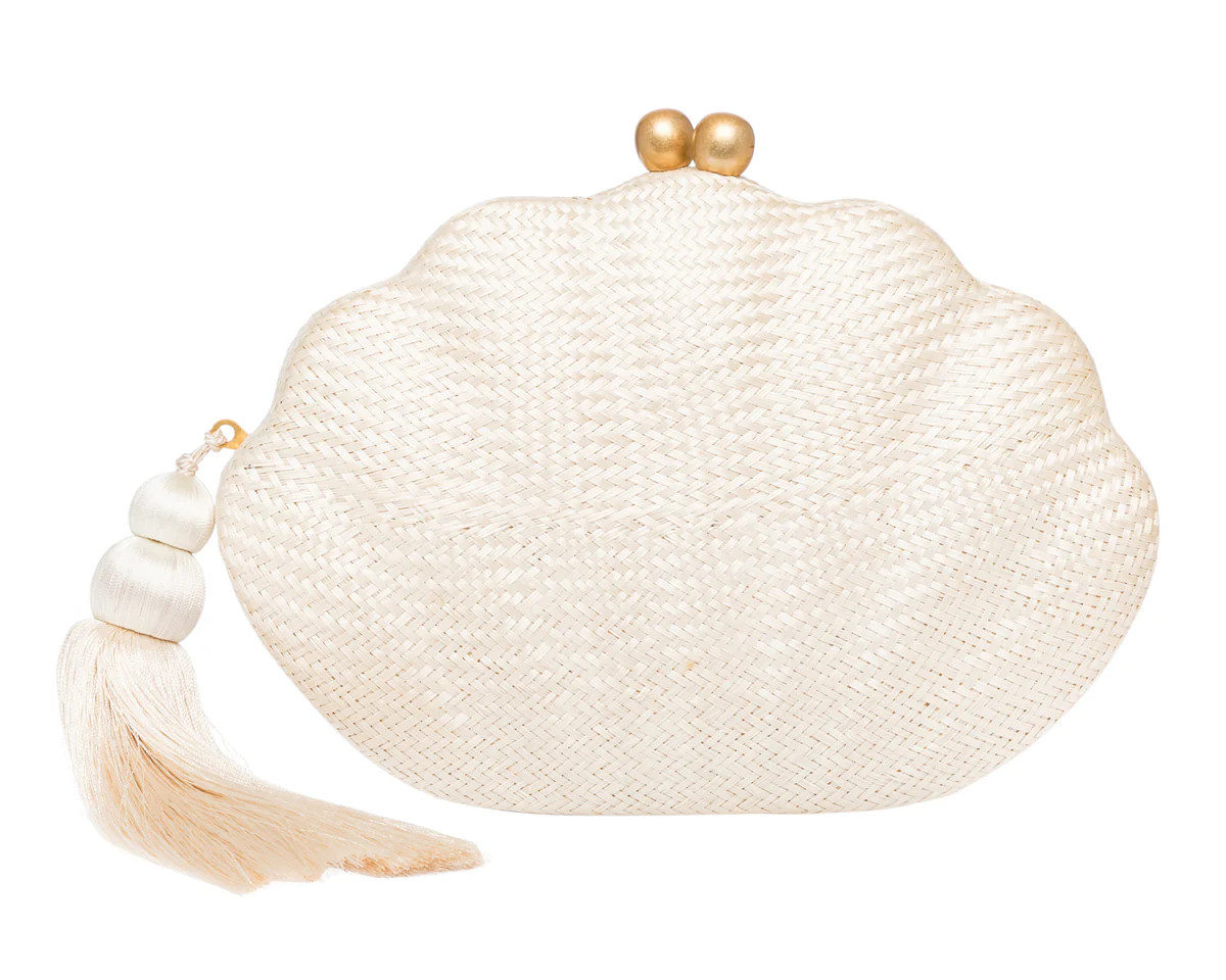 Katie Clutch in Off White | Over The Moon