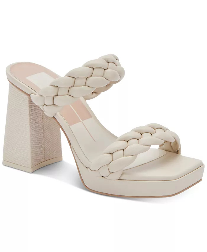 Dolce Vita Women's Ashby Braided Two-Band Platform Sandals - Macy's | Macys (US)