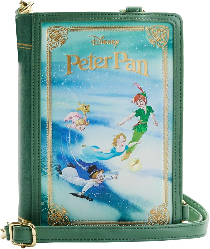 Loungefly DISNEY PETER PAN BOOK SERIES CONVERTIBLE BACKPACK | Amazon (US)