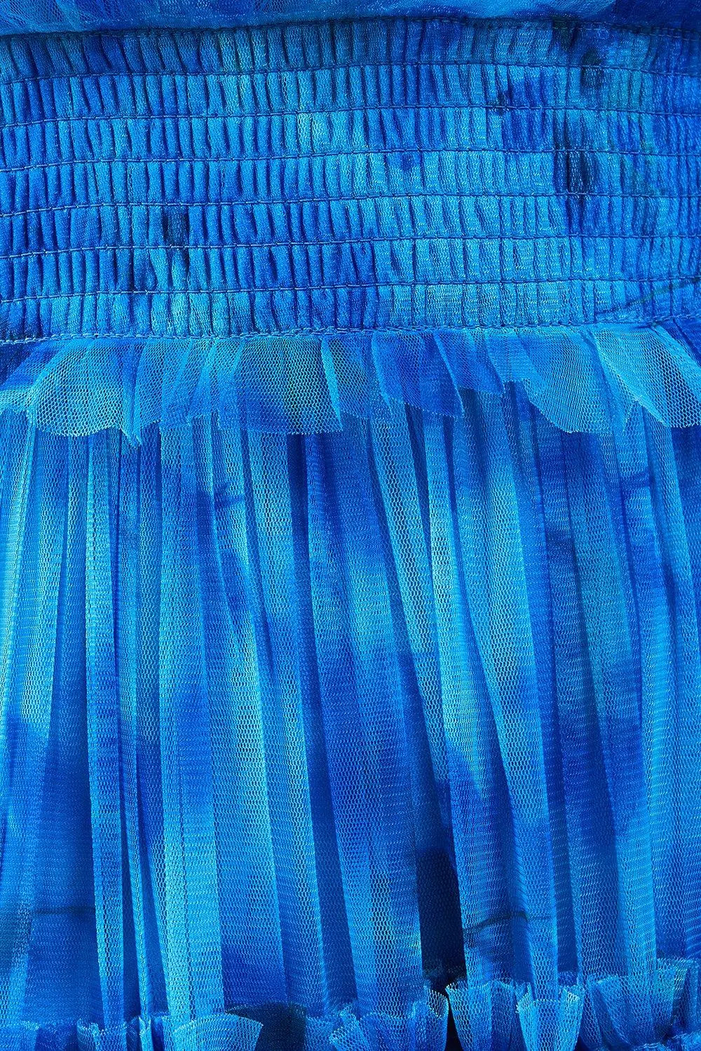 Dresses | Tulle Floral Plunge Neck Flutter Sleeve Tier Maxi Dress | Warehouse | Boohoo.com (UK & IE)