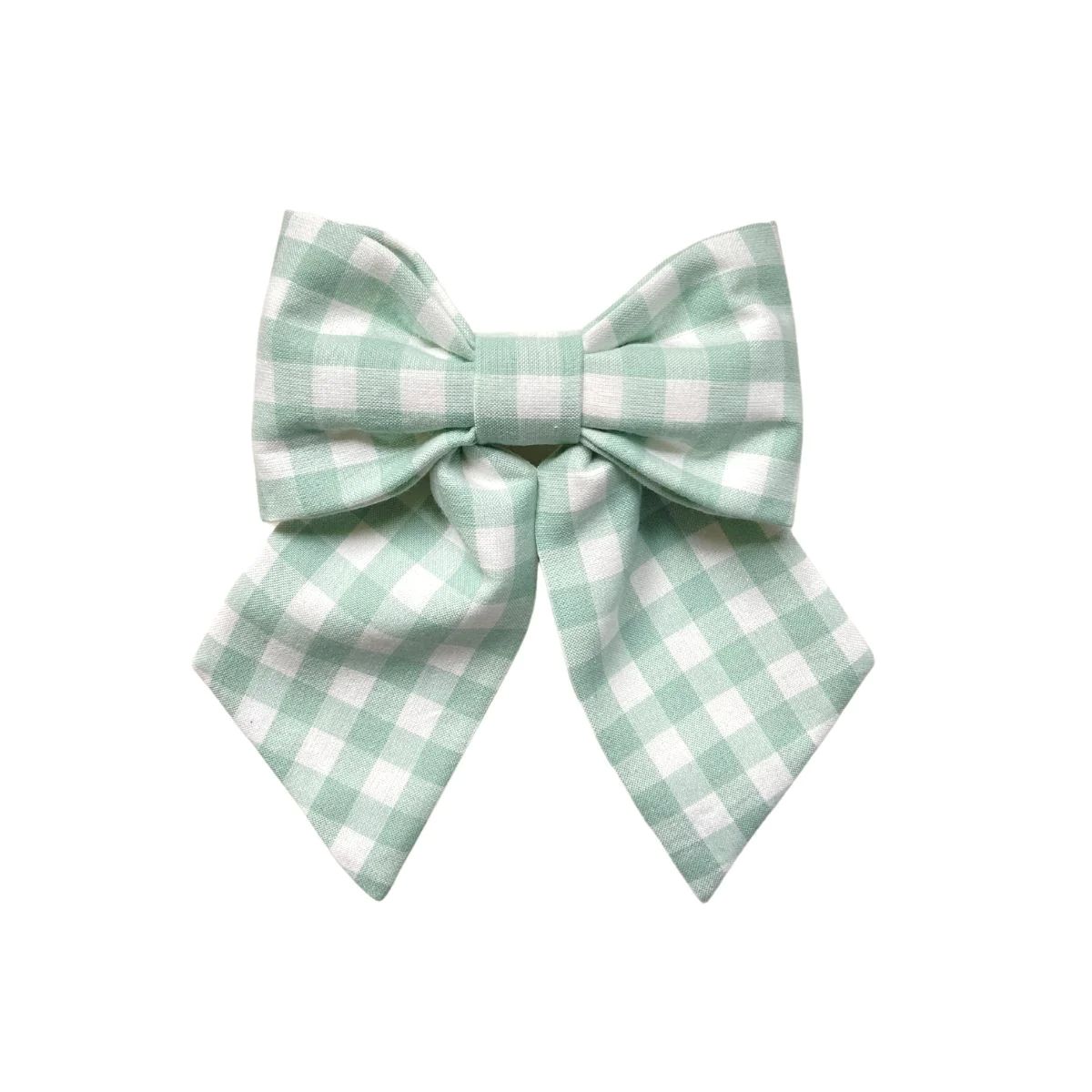 Molly Bow - Gingham | Bows & Blue
