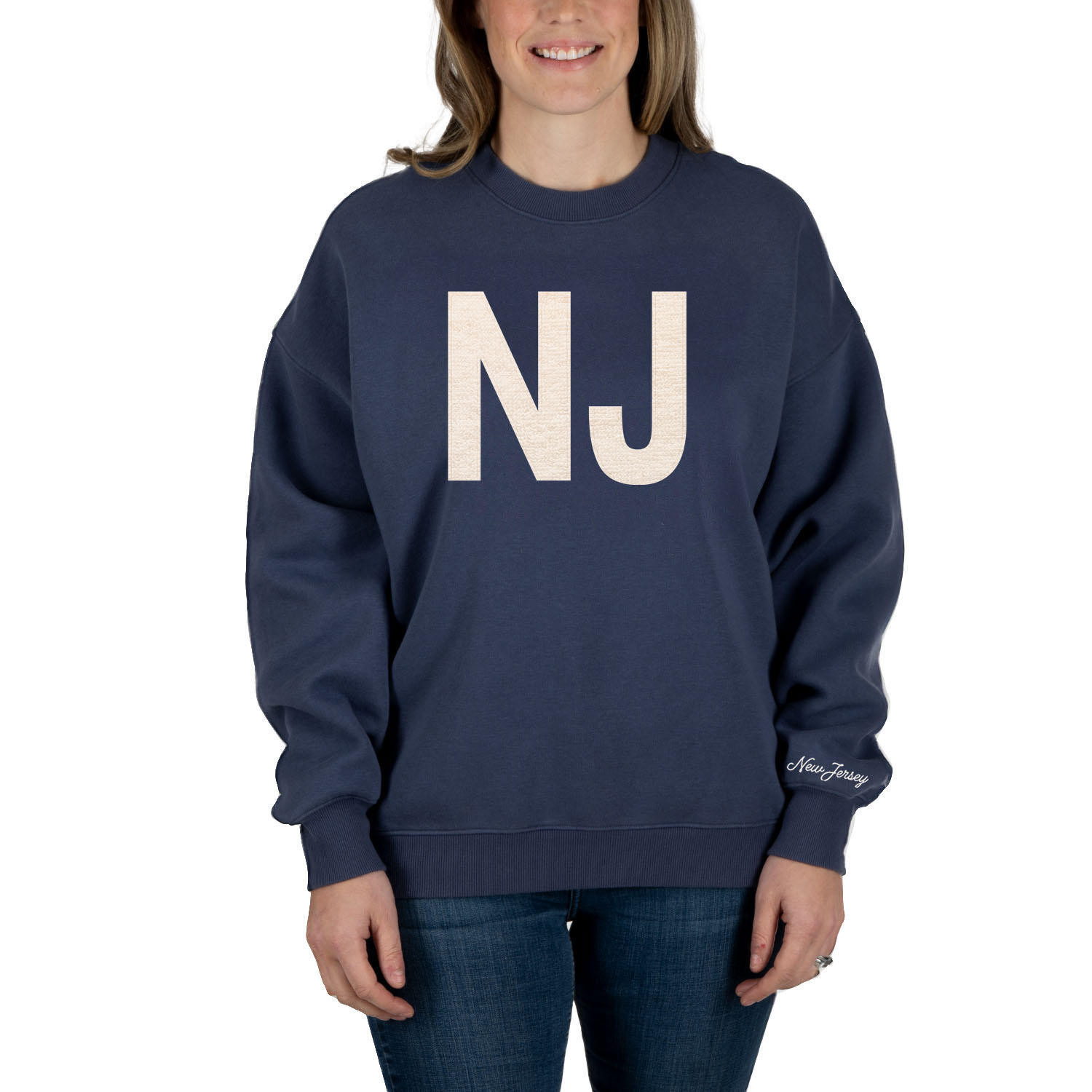 State of Mine Women's Big Timer State Sweatshirt New Jersey XS:- New Jersey, XS | Sam's Club