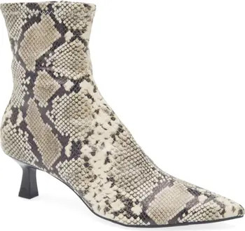 Open Edit Rhila Bootie in Black at Nordstrom, Size 5 | Nordstrom