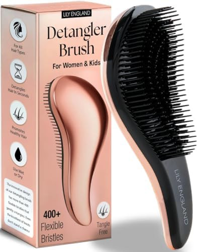Lily England Teen Girl Gifts Trendy Stuff - Gentle Detangler Hair Brush for Curly, Thick, Straigh... | Amazon (US)