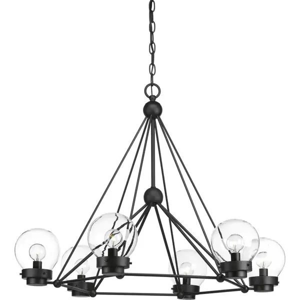 Spatial Six-Light Chandelier | Overstock.com Shopping - The Best Deals on Chandeliers | Bed Bath & Beyond