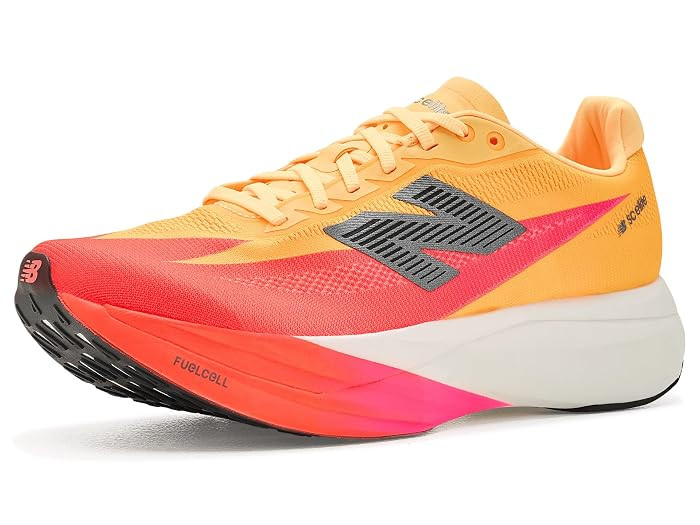 New Balance FuelCell SuperComp Elite v5 Women's Running Shoes Urgent Red/White/Black : 9 B - Medium, Textile | Zappos.com
