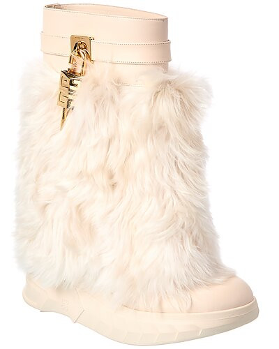 Shark Lock Leather Biker Boot | Gilt & Gilt City