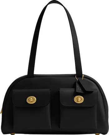 COACH The Originals Waxed Smooth Leather Shoulder Bag | Nordstrom | Nordstrom