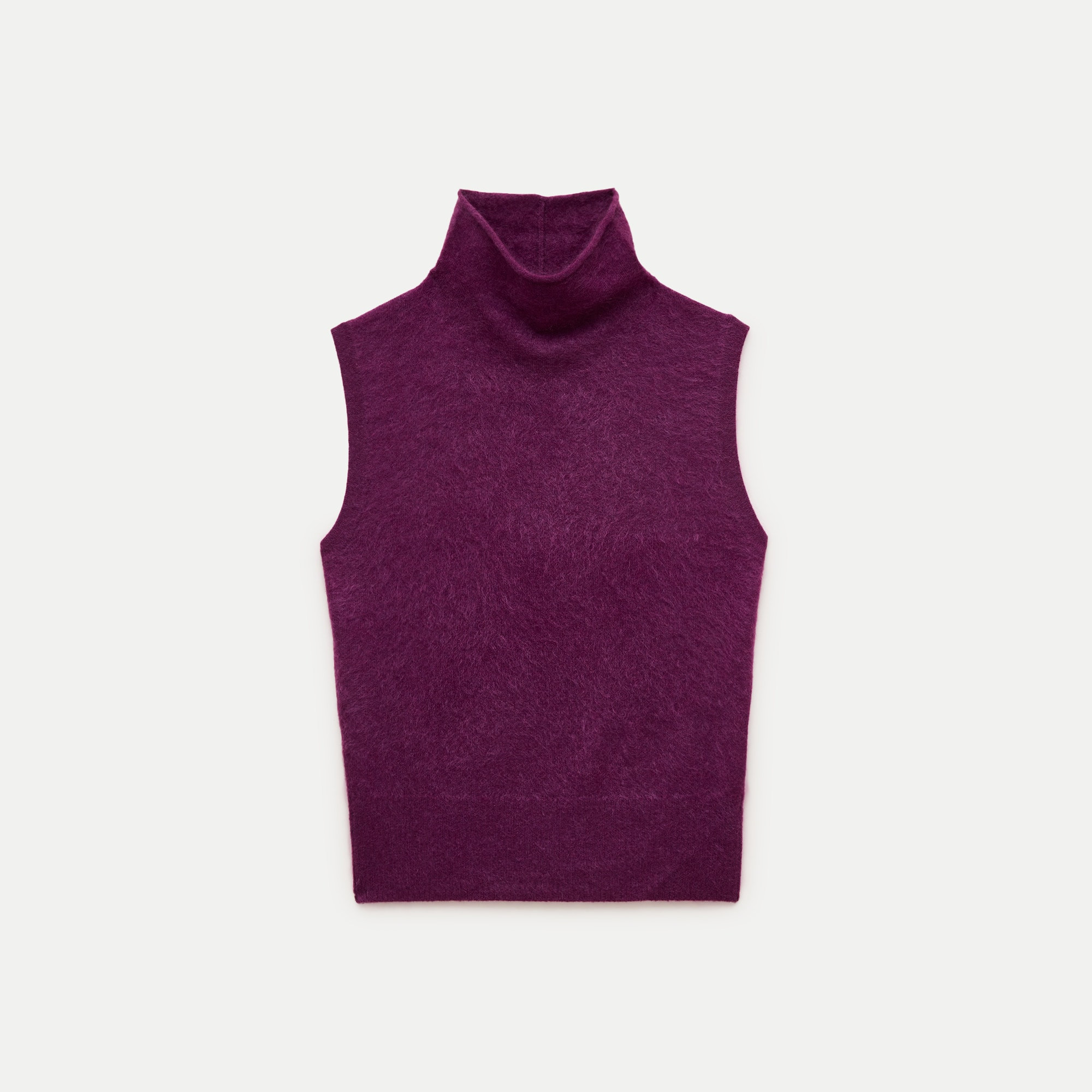 Cashmere turtleneck sweater shell | J. Crew US
