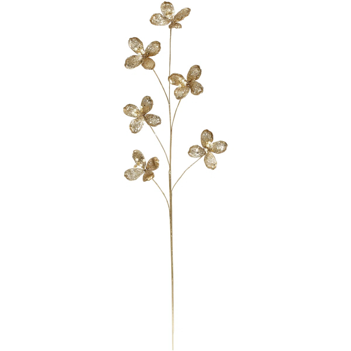 Blossom With Pearl Spray - 30 Inches Set Of 12 (Set of 12) | Perigold