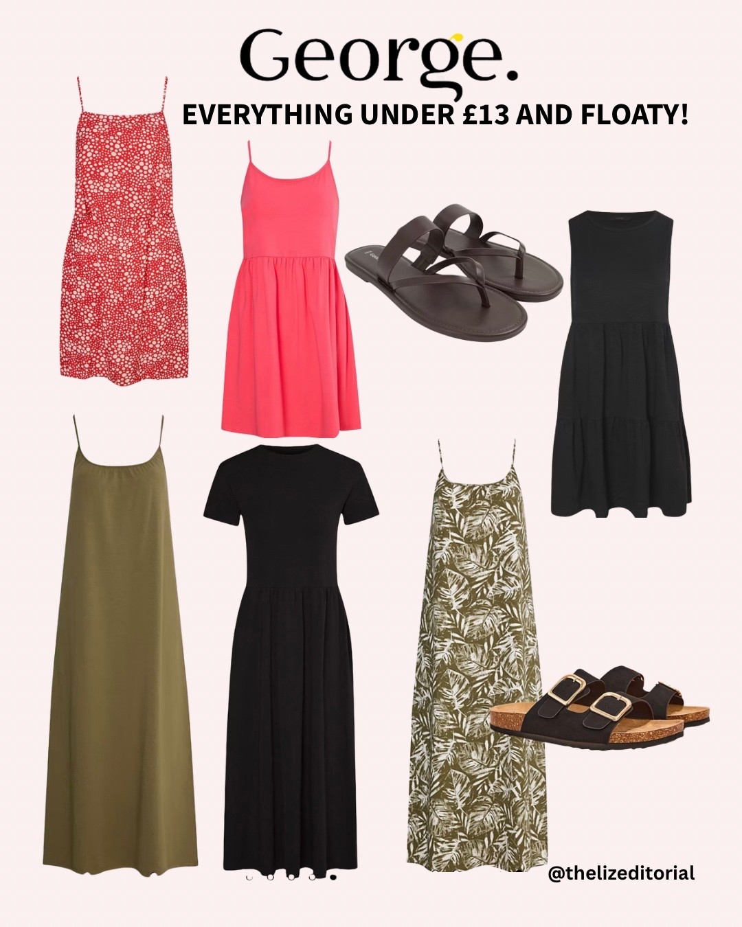 Everything perfect for this weather under £13!!!! @George

#LTKuk #LTKspring #LTKsummer