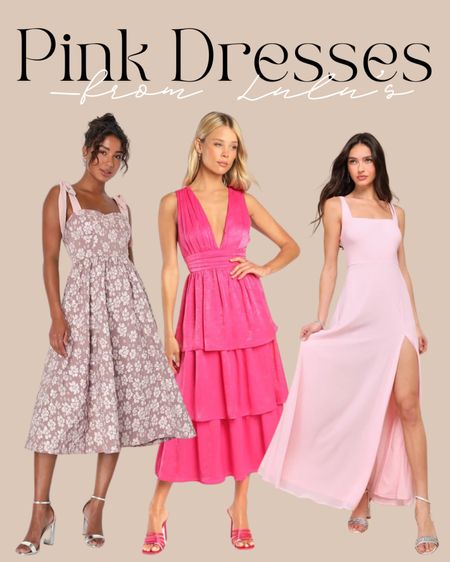 Pink dresses from Lulus! Perfect for a baby shower, gender reveal, or a wedding. 

Wedding guest dress. Pink dresses. Formal dress. Cocktail dress. Ball gown. Bridal shower dress. Summer dress. Baby shower dress. Gender reveal dress. Lulus. Summer wedding. Travel. Resort. Cruise dress. Bump dress. Bump style. Bridal tea 
#dresses #pinkdress #lulus #genderreveal #babyshower #weddingguest

#LTKwedding #LTKfindsunder100 #LTKparties