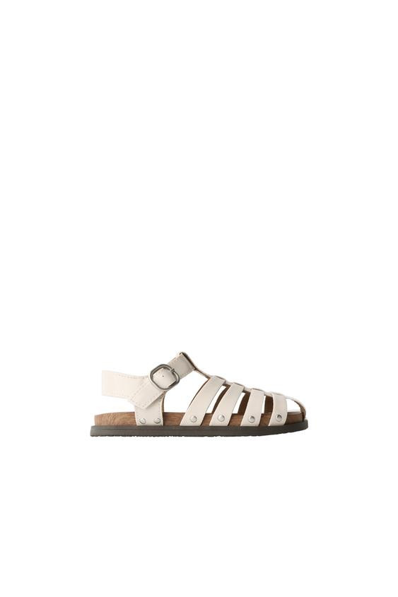STUDDED CAGE SANDALS | Zara UK