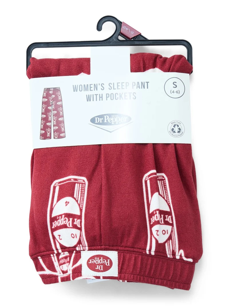 Dr Pepper Women's and Women's Plus Sleep Pants, Sizes S-3X | Walmart (US)