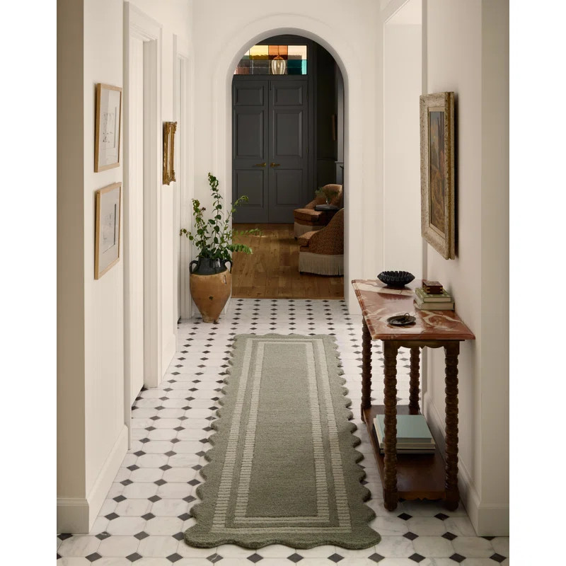 Chris Loves Julia x Loloi Scottie Olive / Pebble Area Rug | Wayfair North America