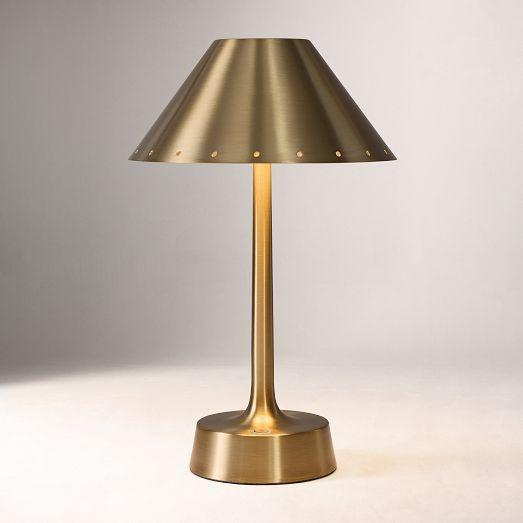 Merrit Indoor/Outdoor Wireless Table Lamp (12") | West Elm (US)