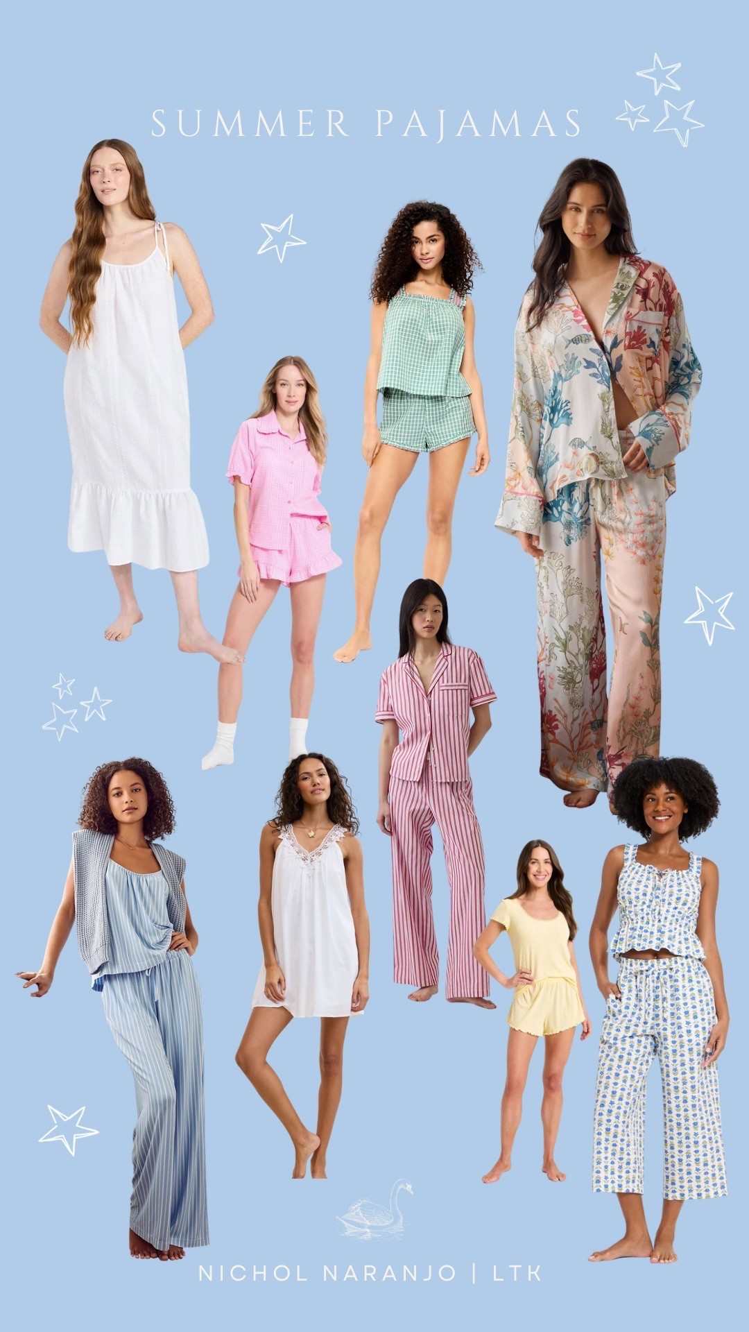 Stay cool and cozy this summer with these adorable pajamas! 💫

#LTKselfcare