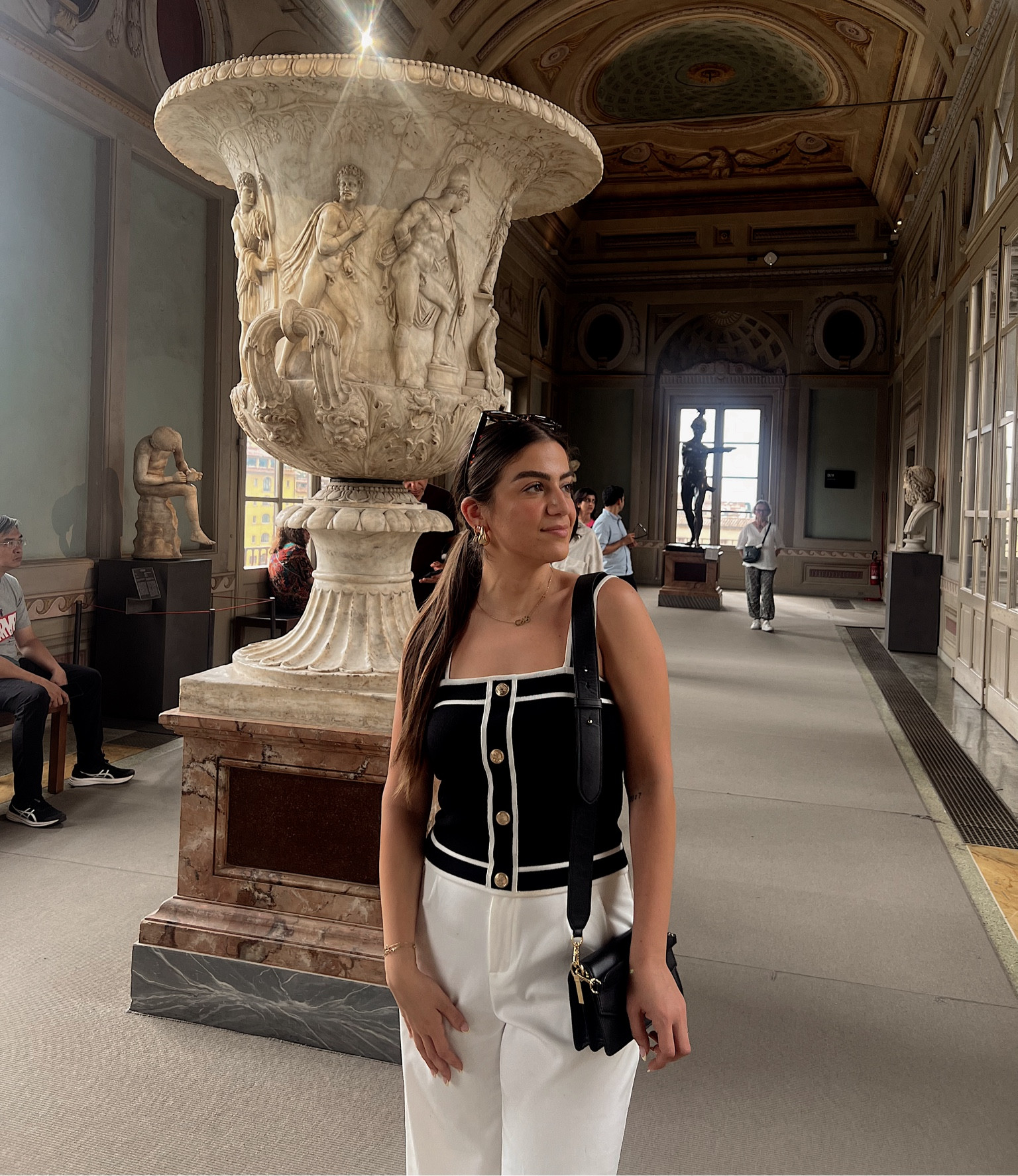 Italy fit day 4 🫶🏽 top is from tj maxx but found similar ones that are just as classy & cute linked from amazon! 

#LTKTravel #LTKU #LTKStyleTip