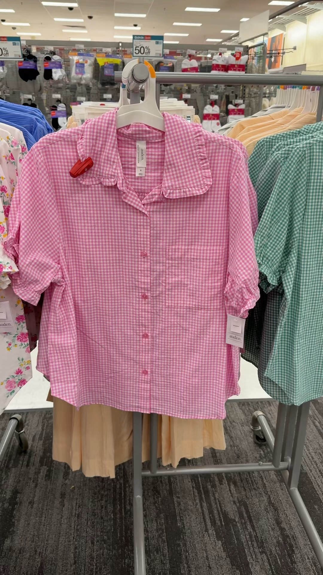 The cutest gingham print pjs! Loveee that you can match with your mini! 🤭 they also come in toddler and kids sizes!! 🙌🏼
•
•
•
•
#affordableclothes #targetstyle #targetfinds #targetfashion #targetdoesitagain #targetaddict  #targetforthewin #targetfind #targetclothes #targetoutfit #targetstyles #targetfashionfinds #foundattarget #casualstyle #sharemytargetstyle #springfashion #springclothes #springclothing #springstyle

#LTKootd #LTKmomlife #LTKSeasonal