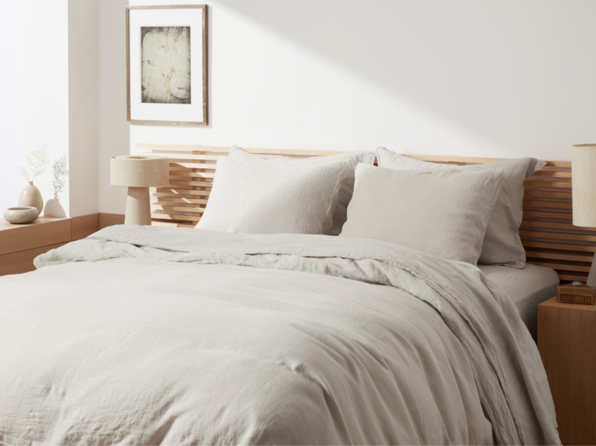 Parachute home linen duvet cover with pillowcases

Made of 100% European flax. Learn more on the Blog.
Oeko-Tex Standard 100 certified.
Duvet cover features twill ties in all four corners.
Shams feature our signature back envelope closure. Please note, King and Cal King sets come with King shams.

#LTKFind #LTKfamily #LTKhome