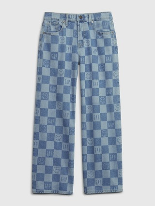 Gap × SmileyWorld® Kids Low Stride Jeans with Washwell | Gap (CA)