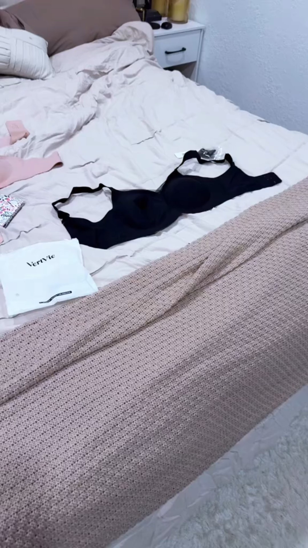 I made 34D I’m wearing size medium. The chart says I should wear a large, but I like medium better. These are the most comfortable bras I own. They’re also super stretchy. They’re supportive this brow in particular has a nice wide adjustable strap. They’re not marketed as nursing bras, but I have found that bras like these are perfect for nursing bra. They’re actually better than what they market as nursing bra. I washed these and they wash and dry perfectly. I washed them all the time they have held up so well they have removable padding they’re seamless. I cannot say enough good things about these bras.  

#LTKPetite #LTKStyleTip