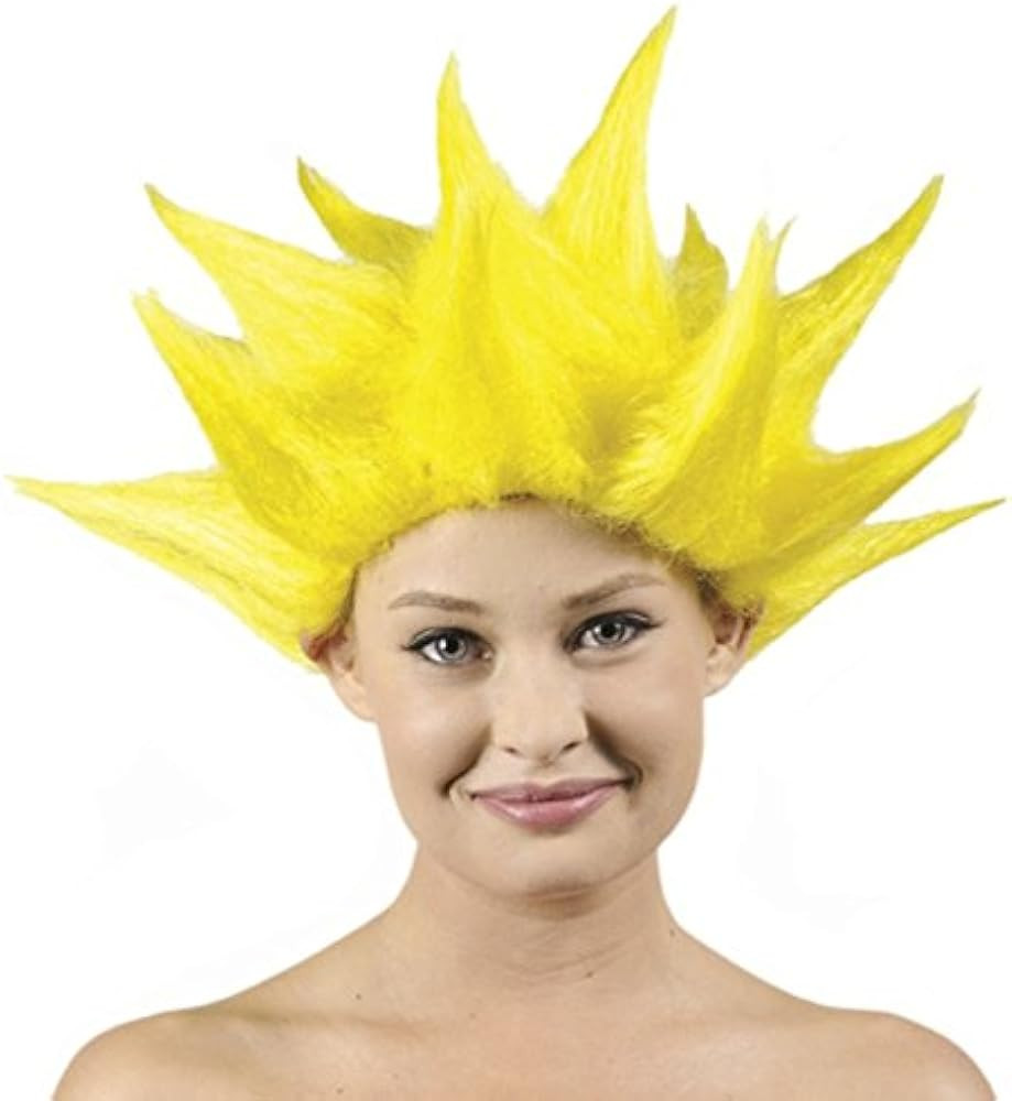 Premium Quality Lisa Simpson Spiky Wig | Amazon (US)