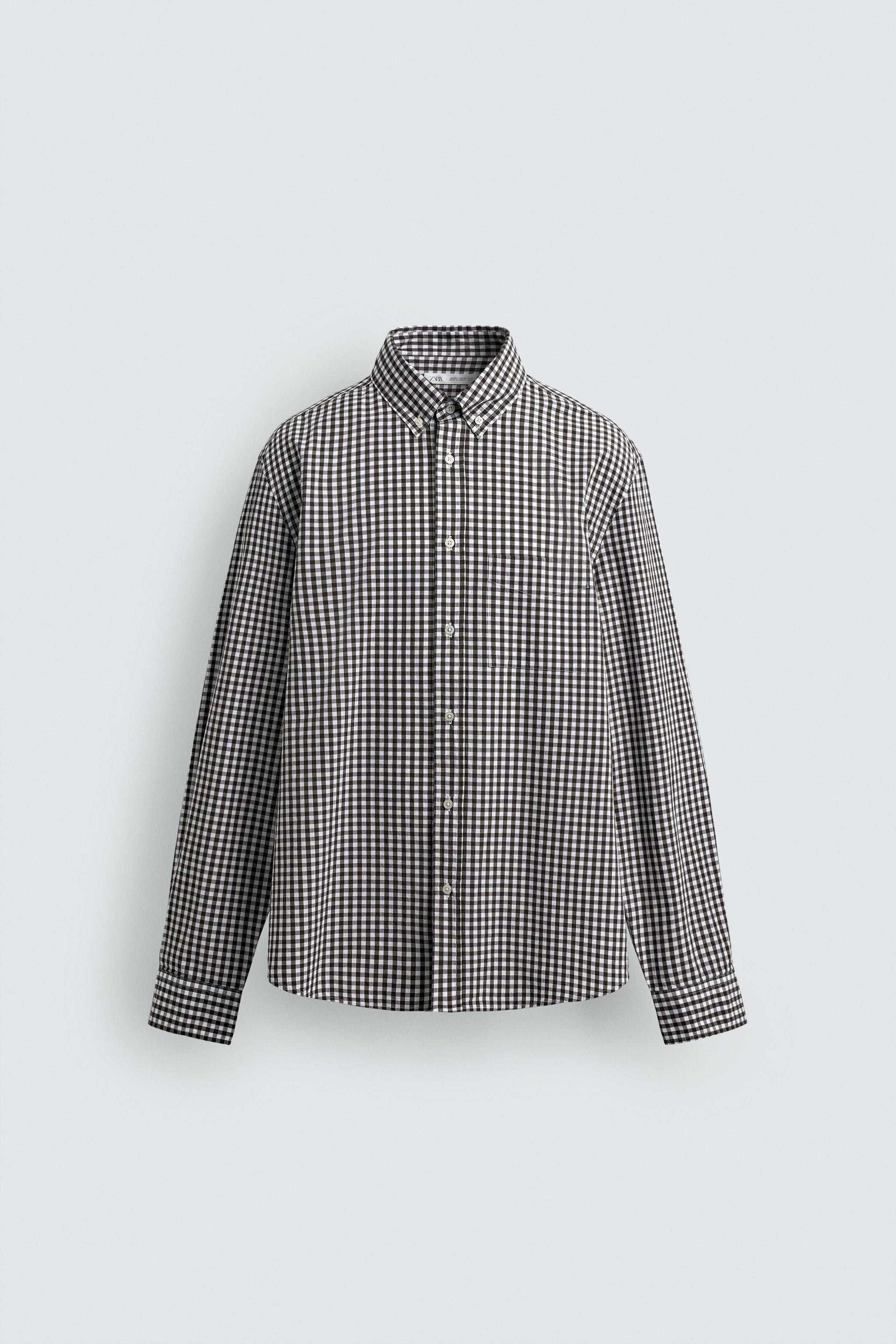 REGULAR FIT COTTON SHIRT | Zara US