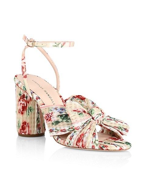 Camellia Knotted Floral Sandals | Saks Fifth Avenue