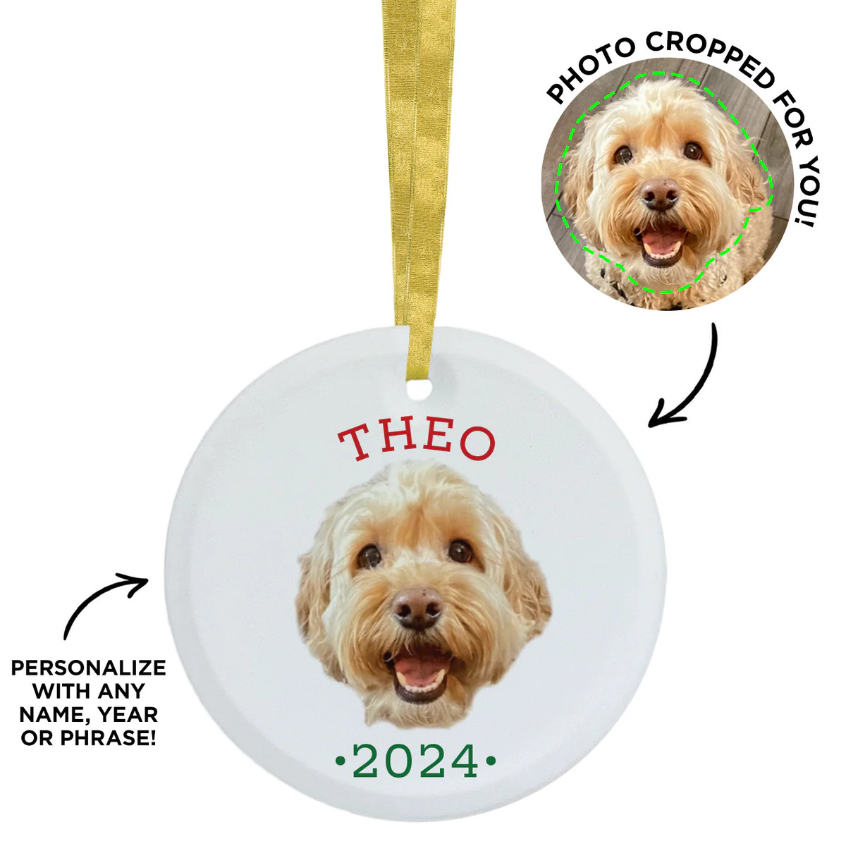 Personalized Pet Ornament | Type League Press
