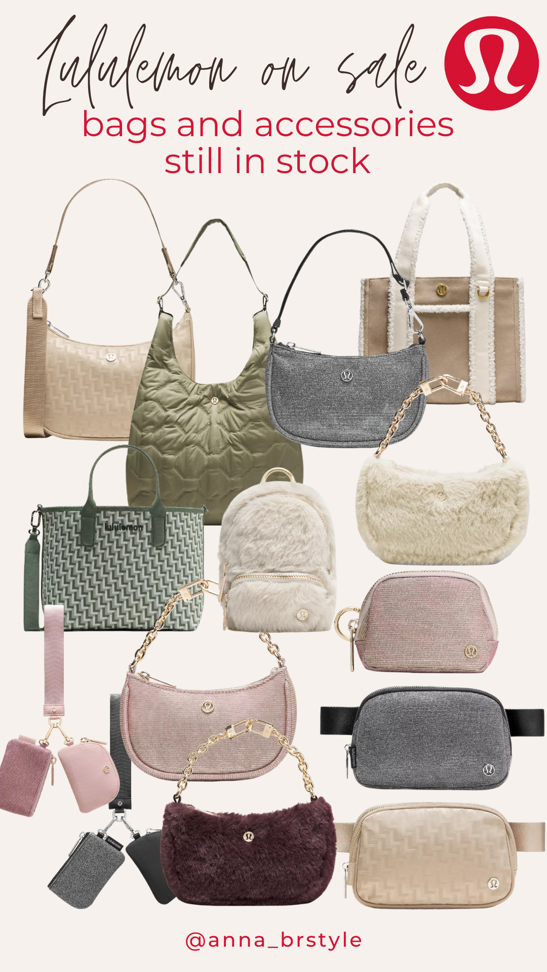 Lululemon sale, lululemon bags on sale, lululemon belt bags on sale, lululemon accessories, annabrstyle. 

 #LTKSaleAlert #LTKFindsUnder50 #LTKFindsUnder100