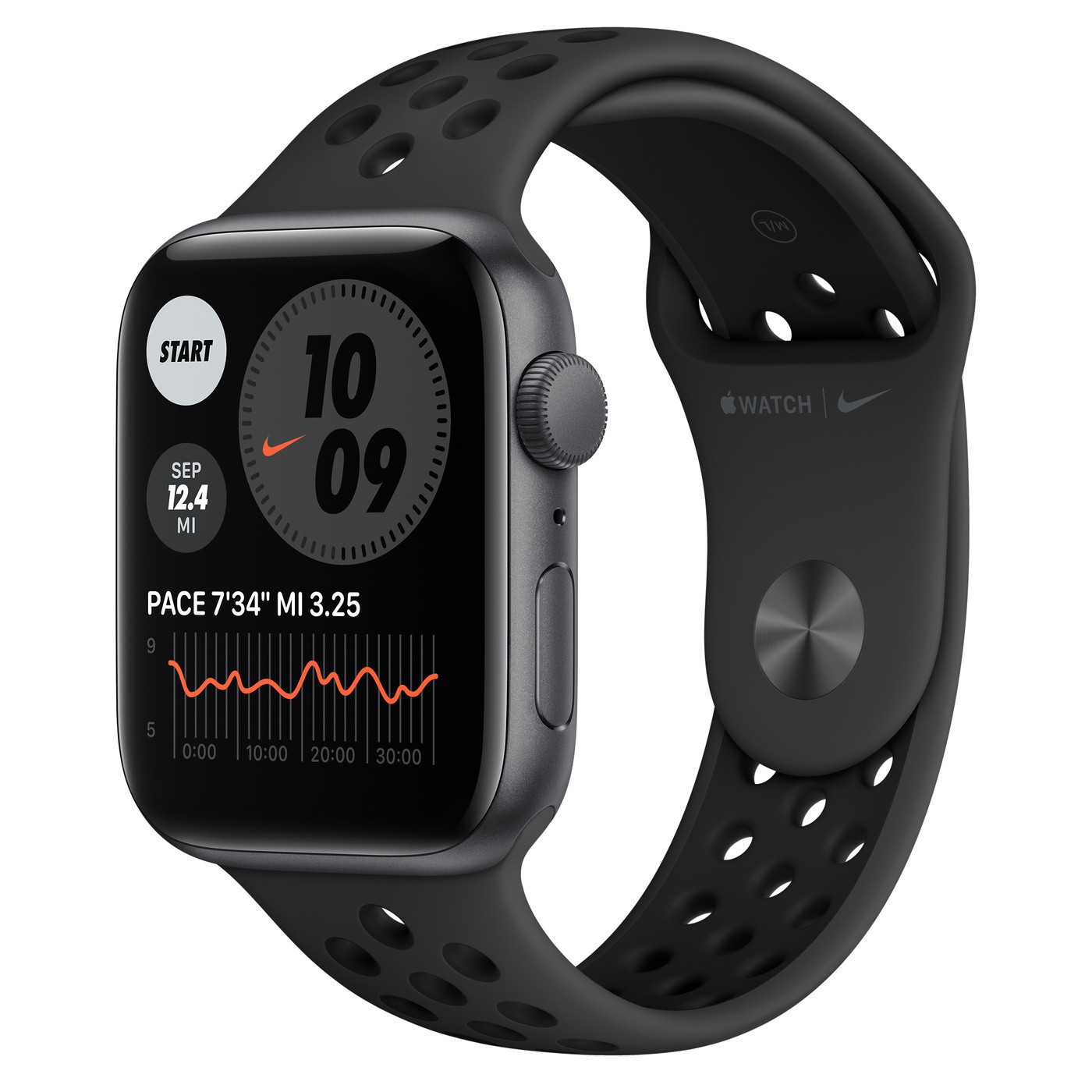 Space Gray Aluminum Case with Nike Sport Band | Apple (US)