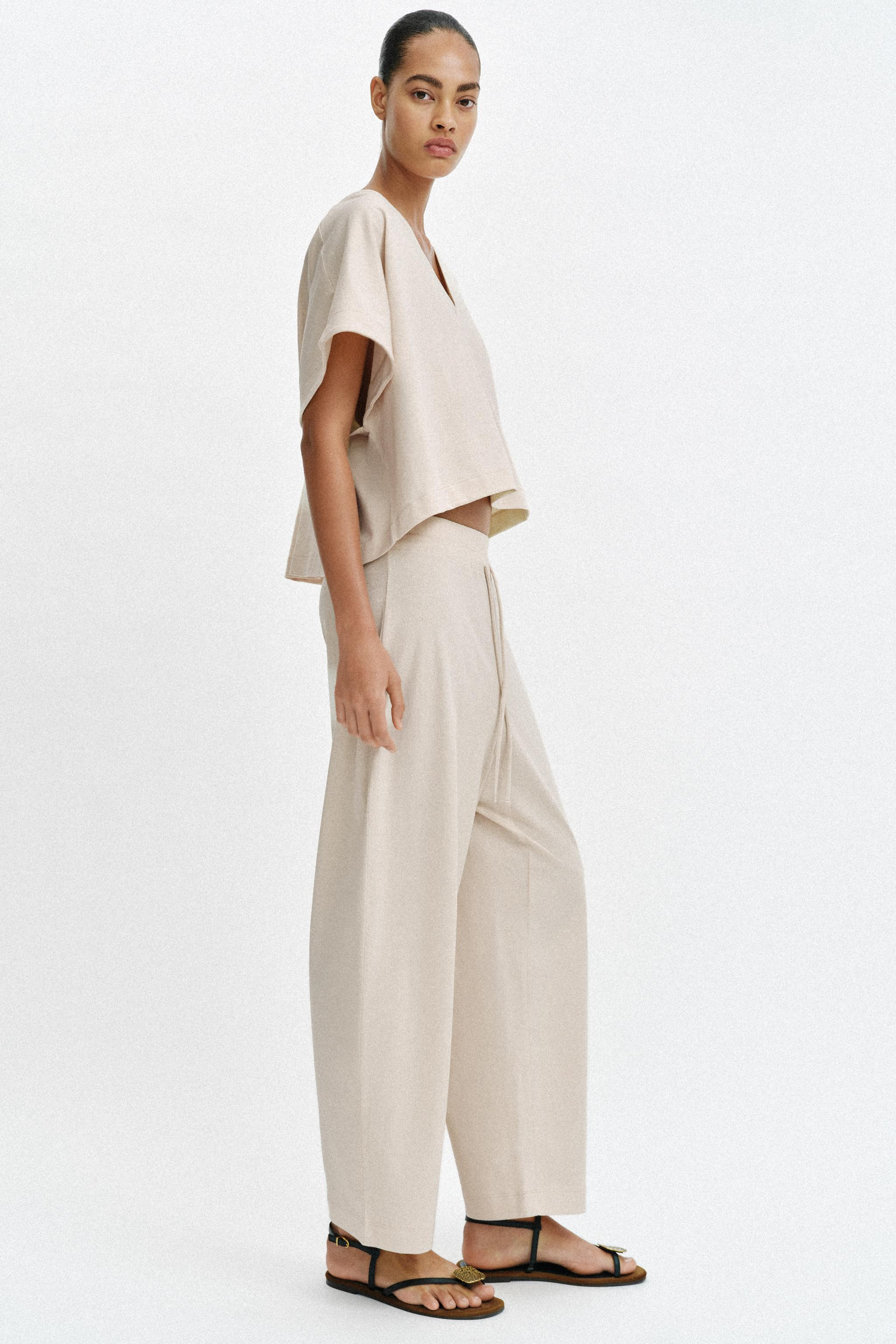 RUSTIC CAPE TOP | Zara UK