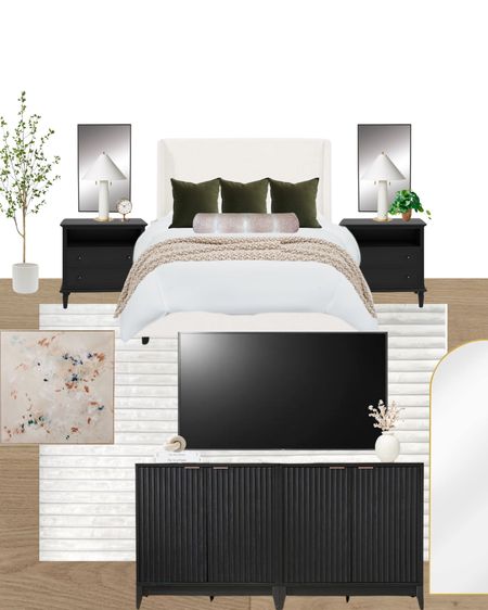 Master bedroom, nightstands, black nightstands, neutral bedroom, bedding, throw pillows, cabinet 

#LTKsalealert #LTKhome #LTKstyletip