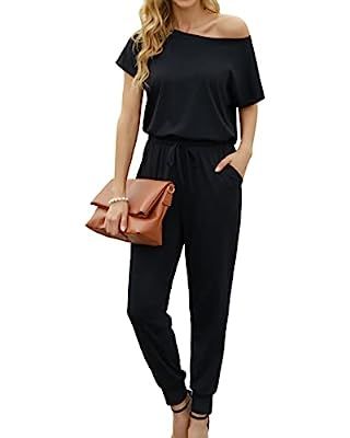 Daily Ritual Women's Puff-Sleeve Supersoft Terry Jumpsuit | Amazon (US)