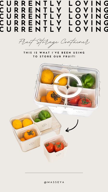 Love this to store fresh fruits and veggies!

Amazon find, amazon home 

#LTKstyletip #LTKhome #LTKfindsunder50