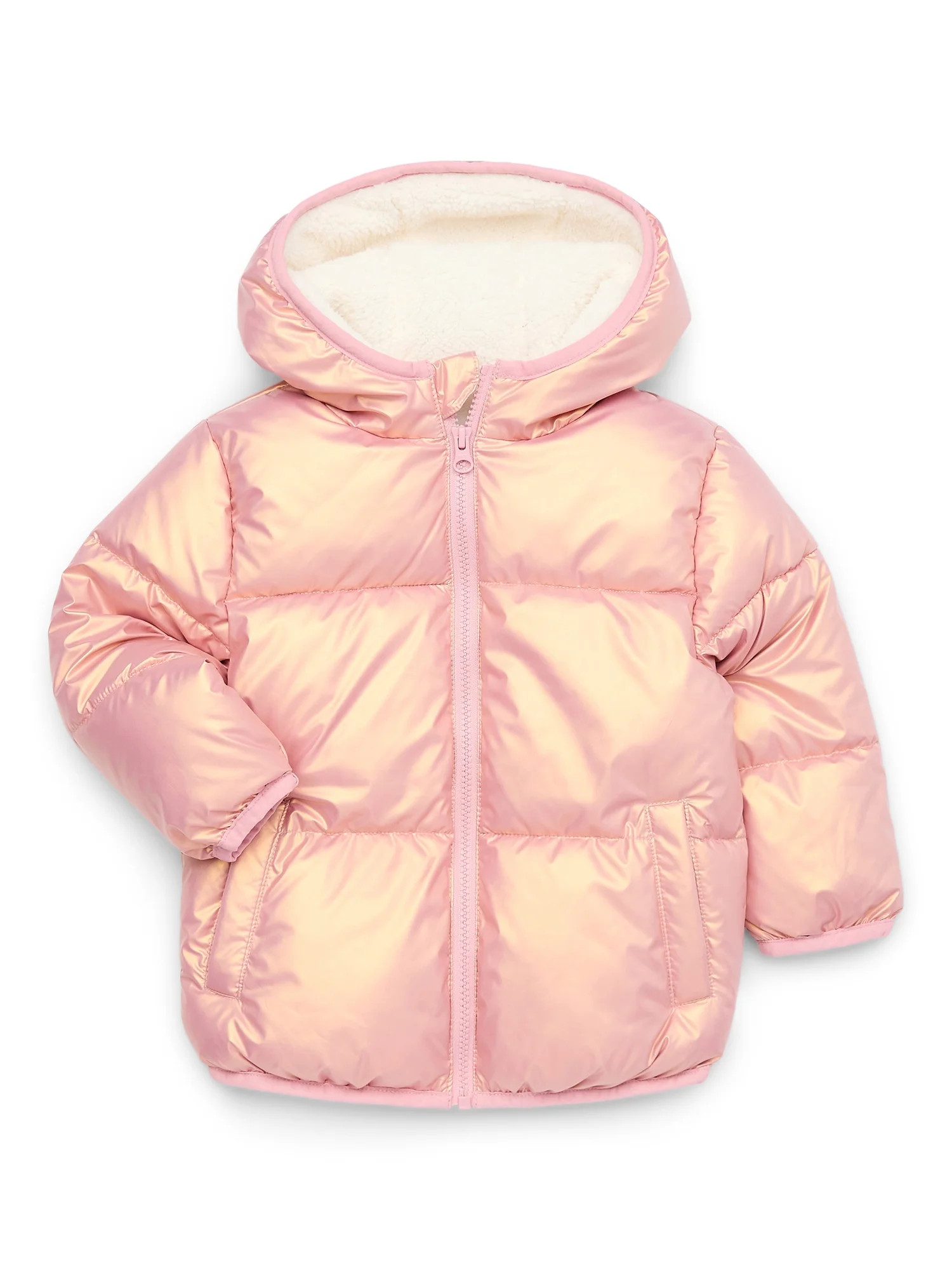 Swiss Tech Toddler Heavyweight Puffer Jacket, Size 12M-5T | Walmart (US)
